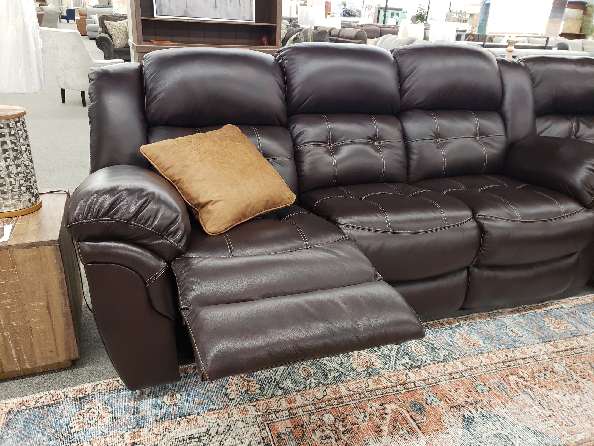 266-FI-HS Leather Reclining 3Pc Sectional