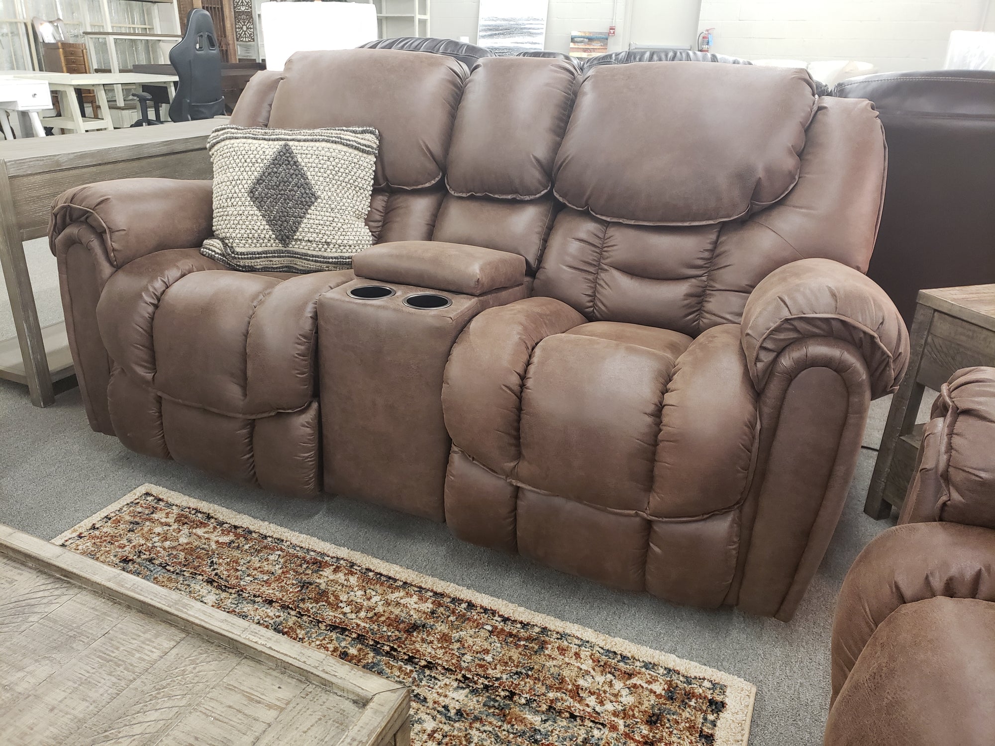 233 FI-HS Reclining Sofa With Rocking Loveseat