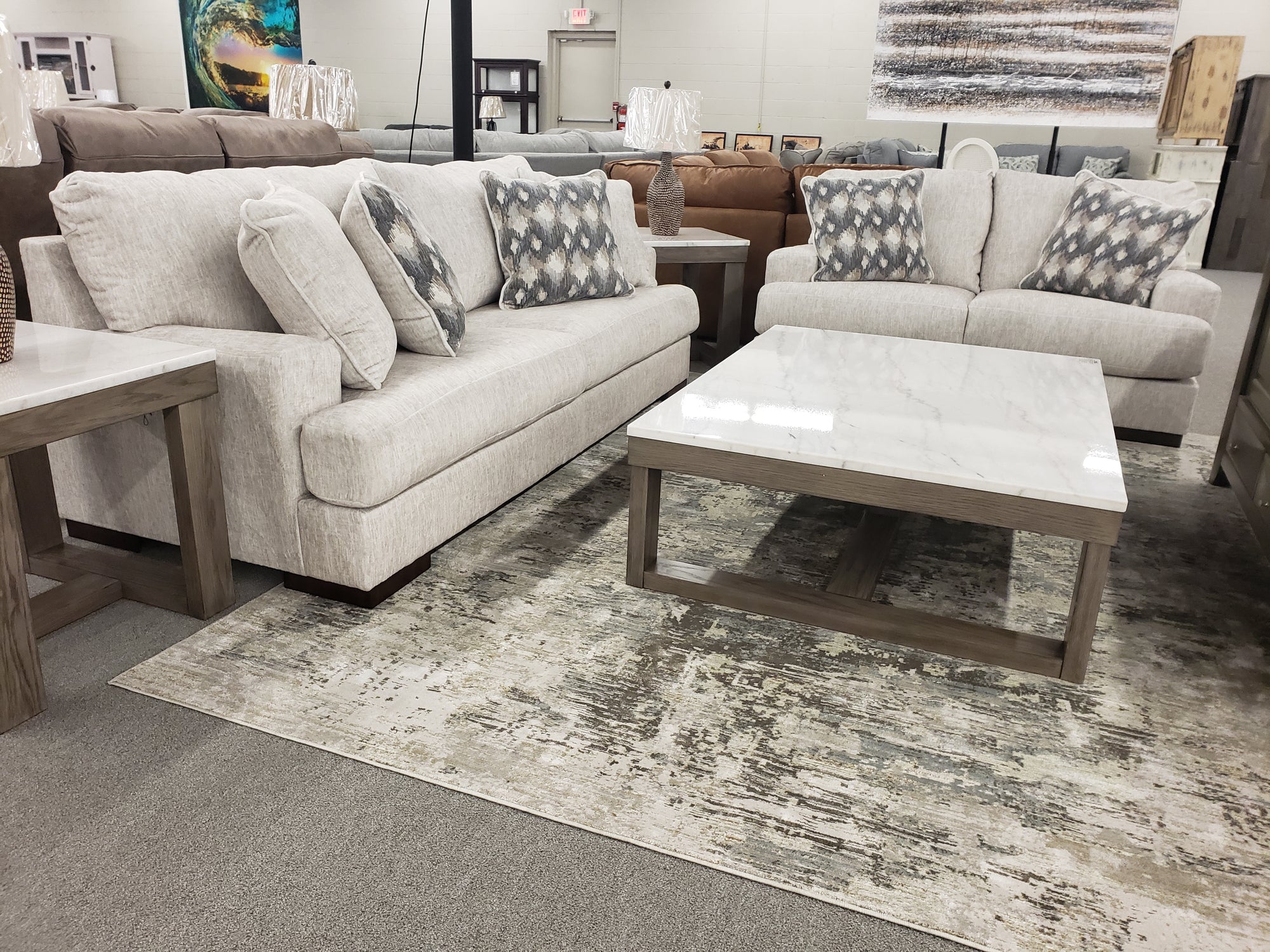 234 FI-A Sofa And Loveseat
