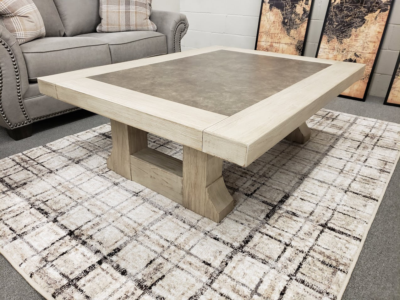 T057 FI-A Rectangular Cocktail Table