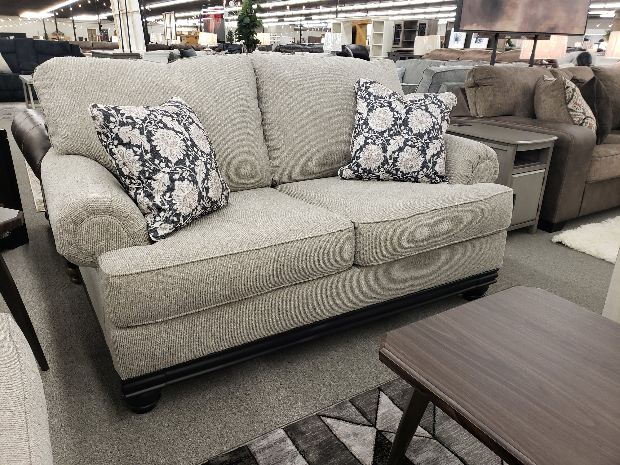 498 FI-A Fabric Sofa And Loveseat