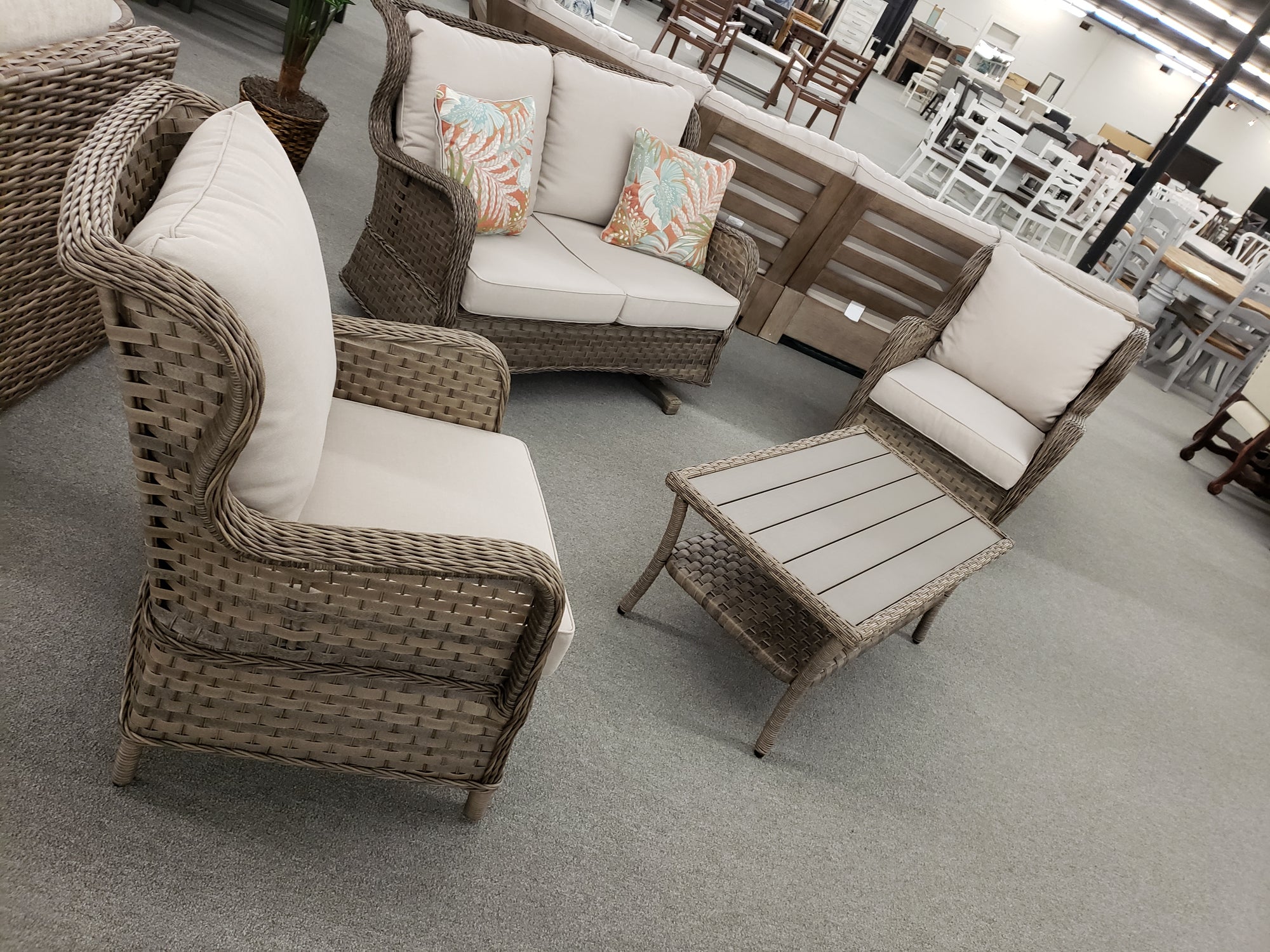 P472 FI-A 2PC Outdoor Chair Set