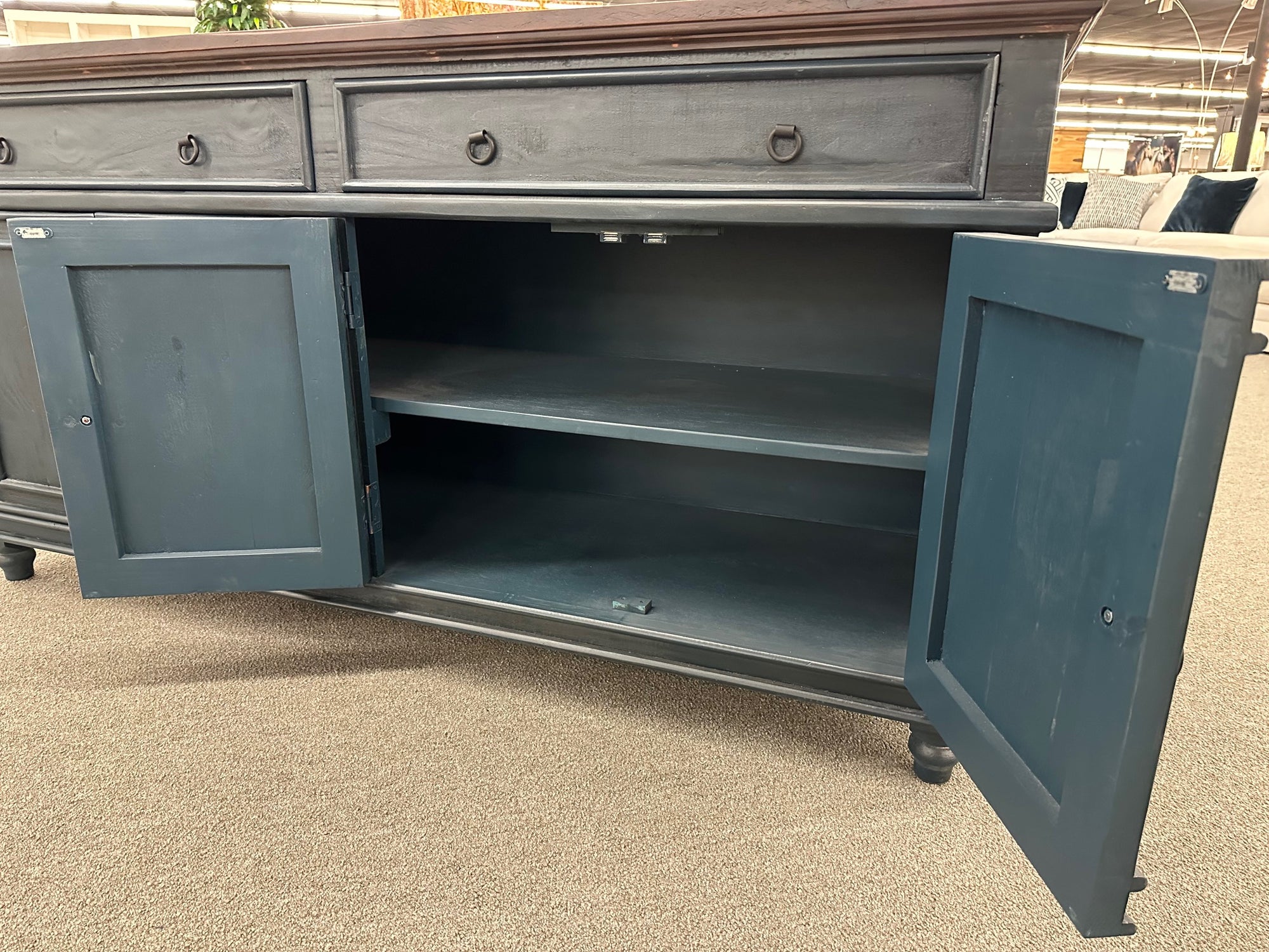 COM-21-PTC FI-D Buffet Vintage Console