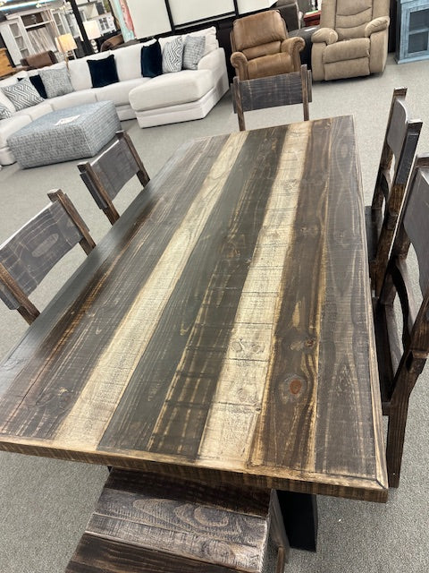 WAD-264-Bourbon 7pc Dining Set