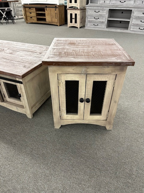 ORI-Pueb FI Barndoor Cocktail Table CLEARANCE