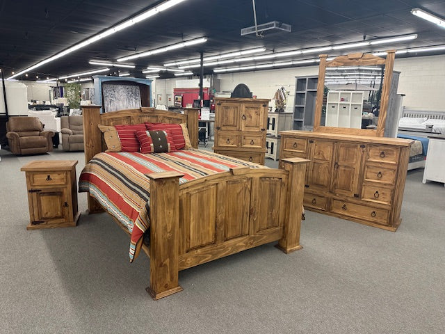 Starless Natural Mansion Bed Set