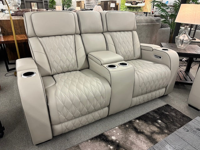 U382 FI-A Leather Zero Gravity Reclining Sofa & Loveseat W/Heat And Massage