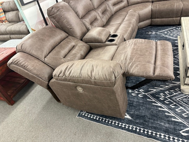 942 FI-A 4Pc Power Reclining Sectional - BLOWOUT SALE