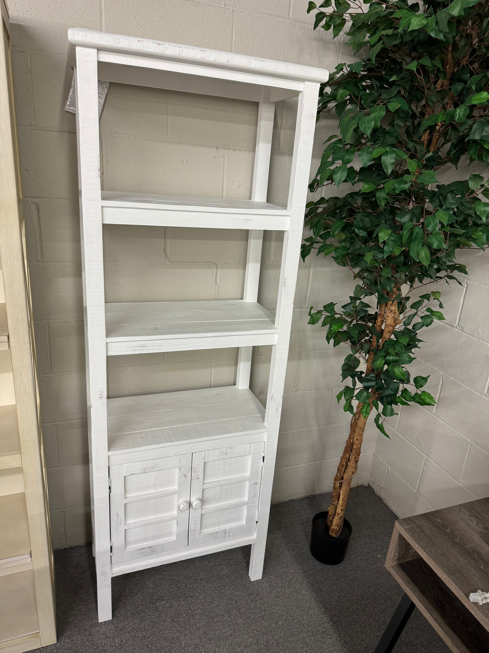 WCL-299 Saint Bookcase (Nero White)