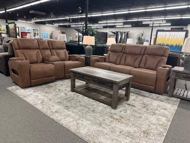 PC612 Powered Reclining Sofa & Loveseat