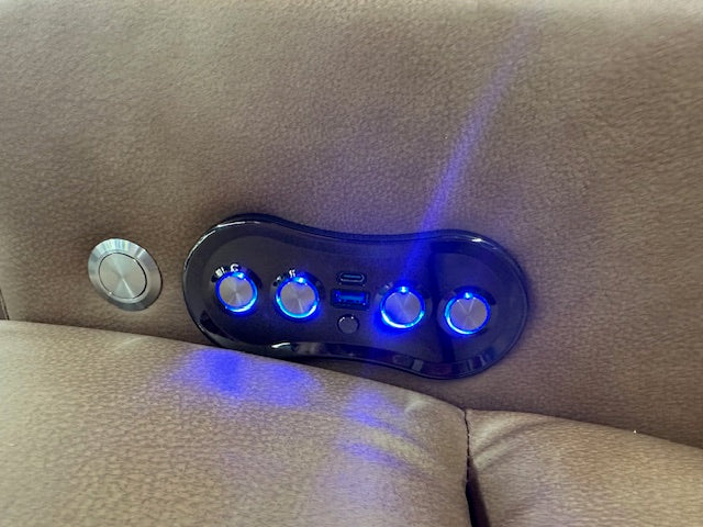 PC612 Powered Reclining Sofa & Loveseat