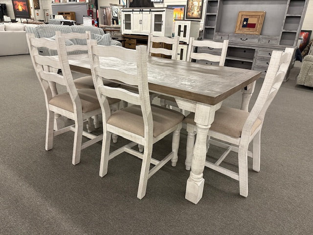 WDM-257-83 FI Table W/6 Chairs
