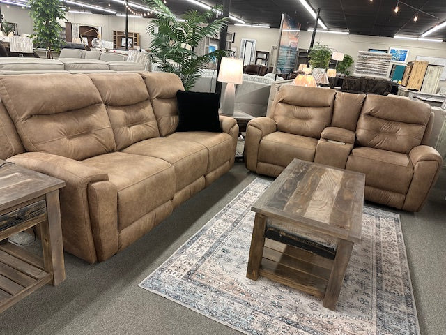 467 FI-SM Power Reclining Sofa & Loveseat