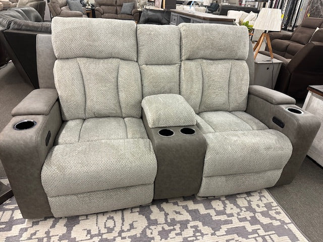 PC743 FI-A Reclining Sofa & Loveseat W/Adjustable Headrest, Heat & Massage