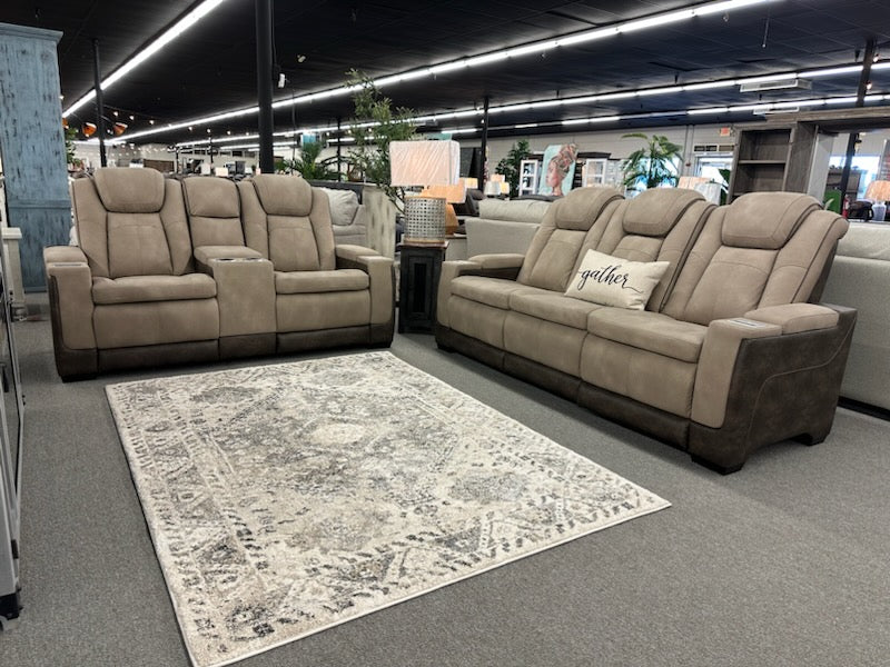 331 FI-A Water Repellent, Zero Gravity, Power Reclining Sofa and Loveseat