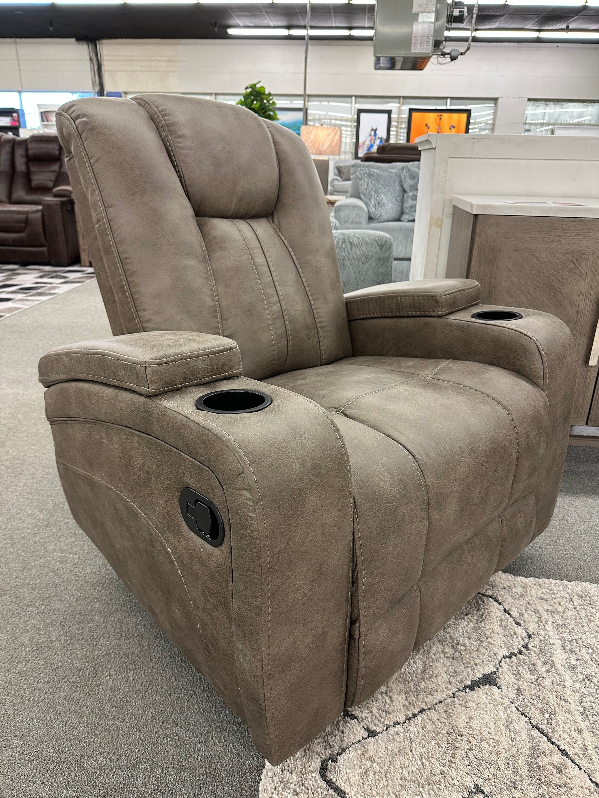 0001 FI-ChM Reclining Sofa and Rocking Loveseat - BLOWOUT SALE