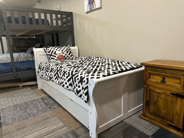 436-TW FI-D Twin Bed with 616-W FI-D Trundle