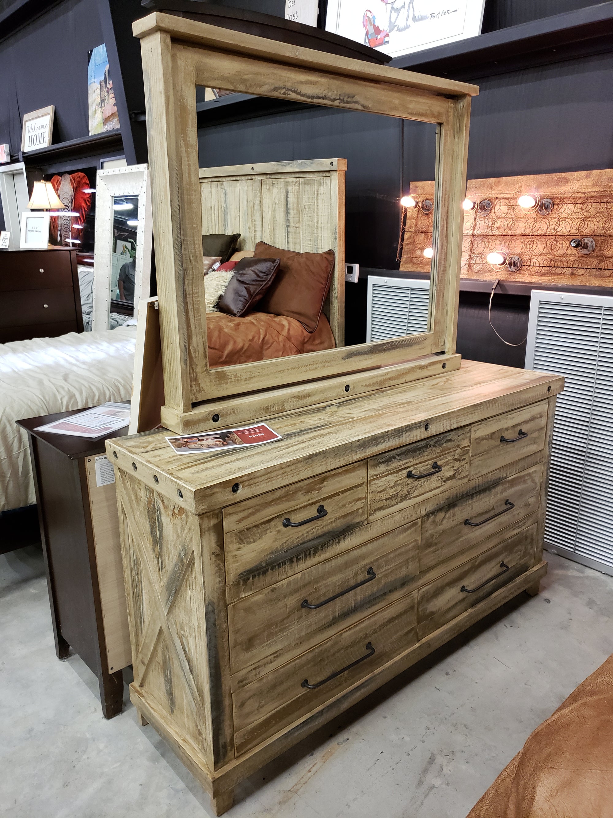 Smoke Indie FI-M Queen Bedroom Set