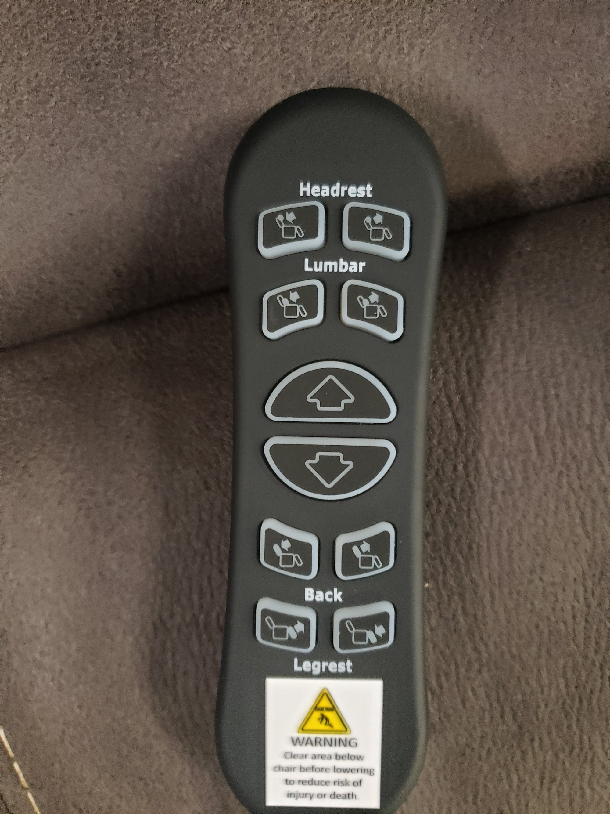 327 FI-A Power Lift Recliner w/ Adj Headrest and Lumbar