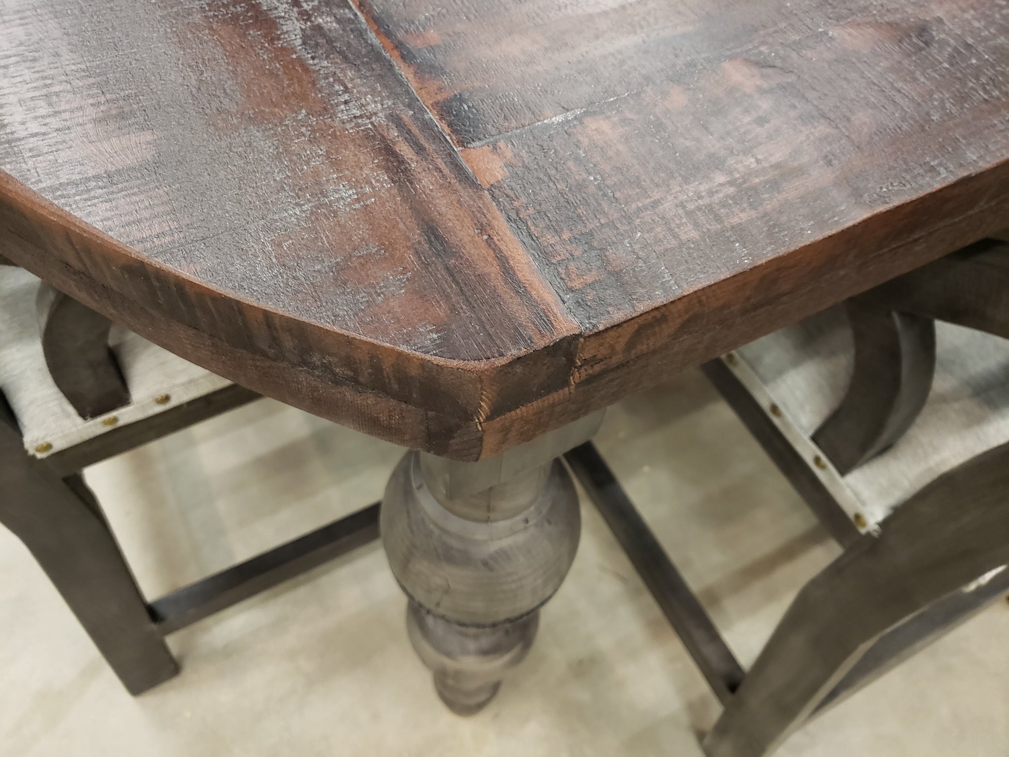 DON 706MES FI-M Pub Dining Table with 6 Chairs