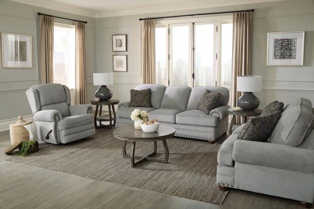 4352 FI-CnJ Chenille Sofa and Loveseat - CLEARANCE