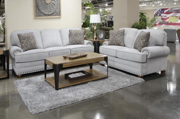 4352 FI-CnJ Chenille Sofa and Loveseat - CLEARANCE