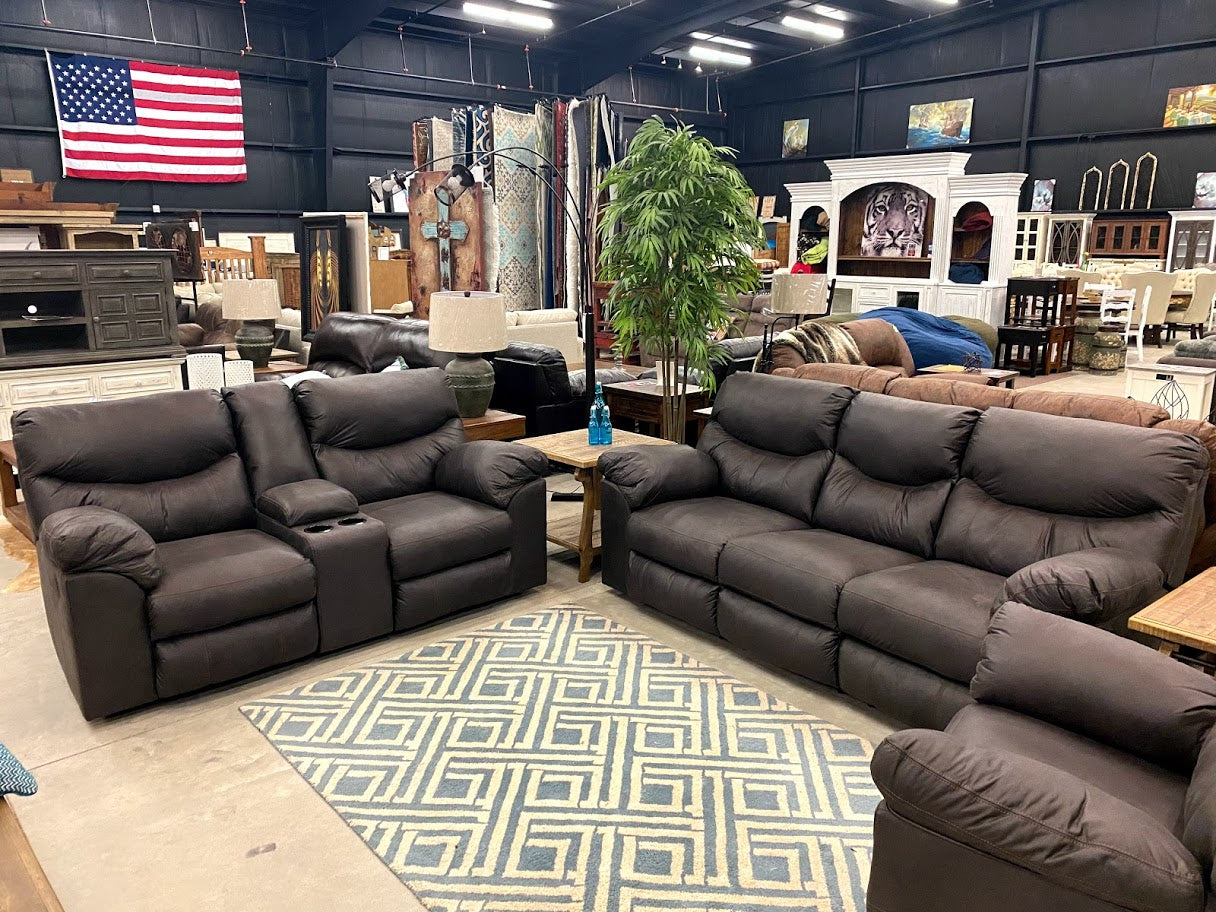 449 FI-A Reclining Sofa and Loveseat - BLOWOUT