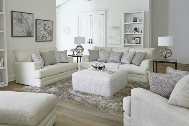 5581 FI-CnJ Fabric Sofa and Loveseat