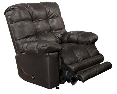5887 FI-CnJ Leather Rocker Recliner