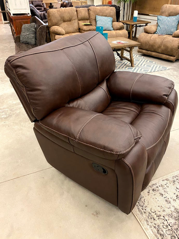 9736 FI-CHM Leather Rocker Recliner