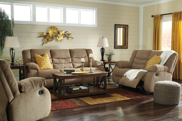 097 FI-A Fabric Reclining Sofa and Loveseat