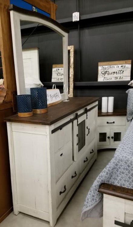 RT-CAM691 FI-M Canto Panel Queen Bed Set