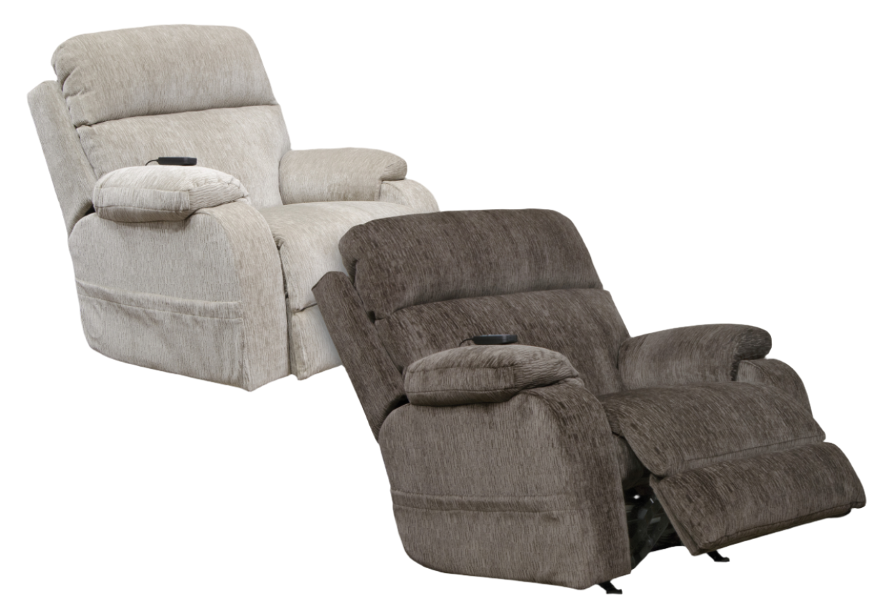 5219 FI-CNJ Powered Recliner with Heat, Massage, and Adjustable Headrest