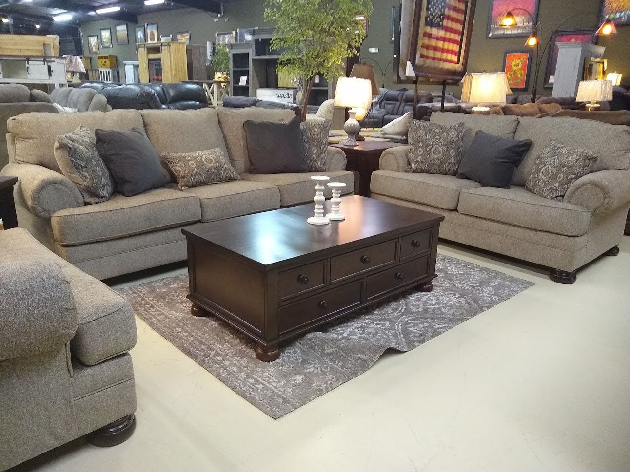 307 FI-A Sofa and Loveseat - BLOWOUT SALE