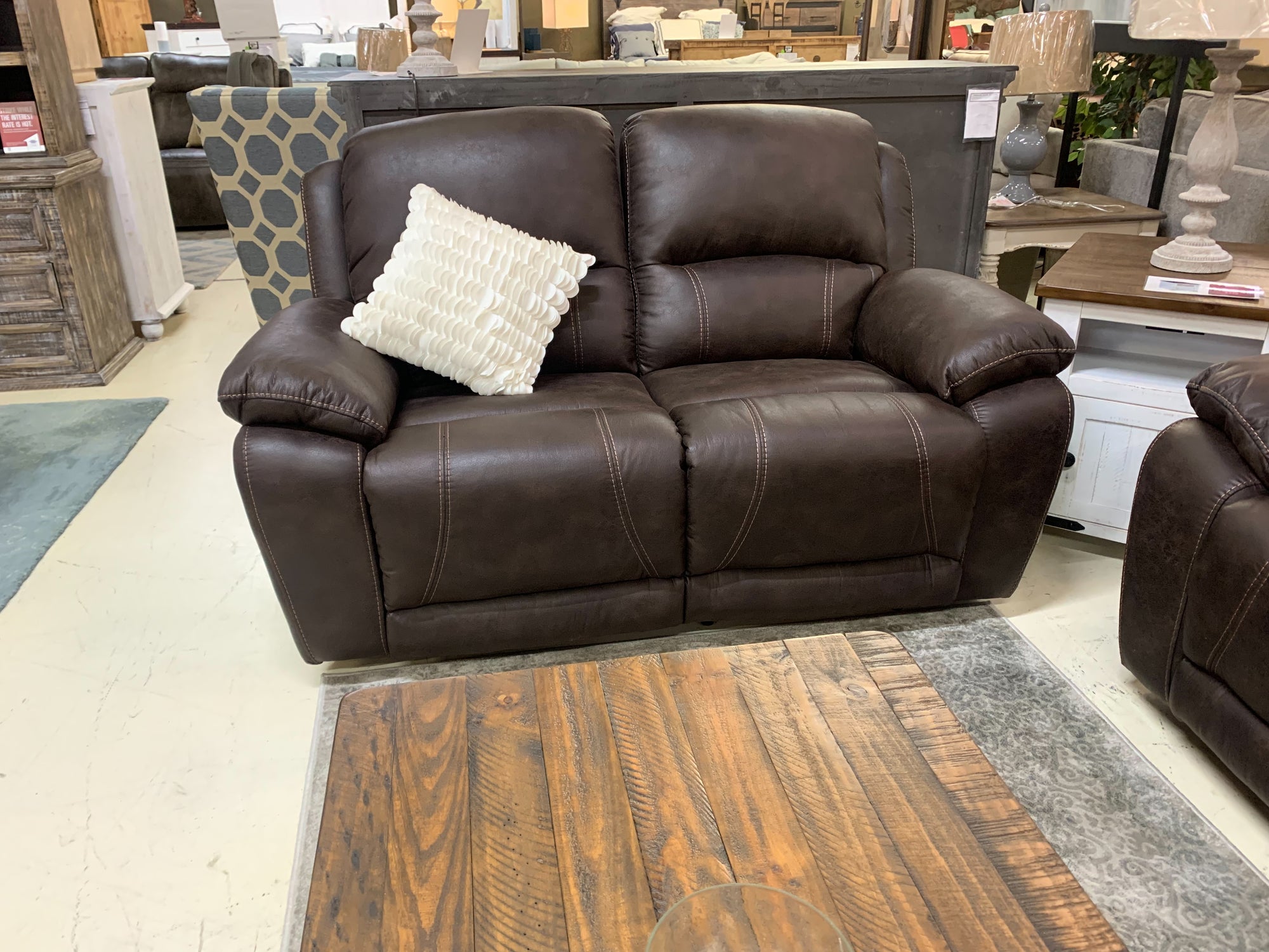 9643 FI-ChM Reclining Sofa and Loveseat