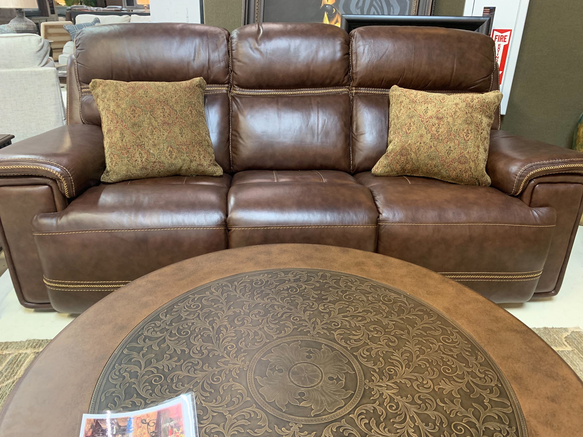 2770 FI-LI Power Recline Italian Leather Sofa and Loveseat