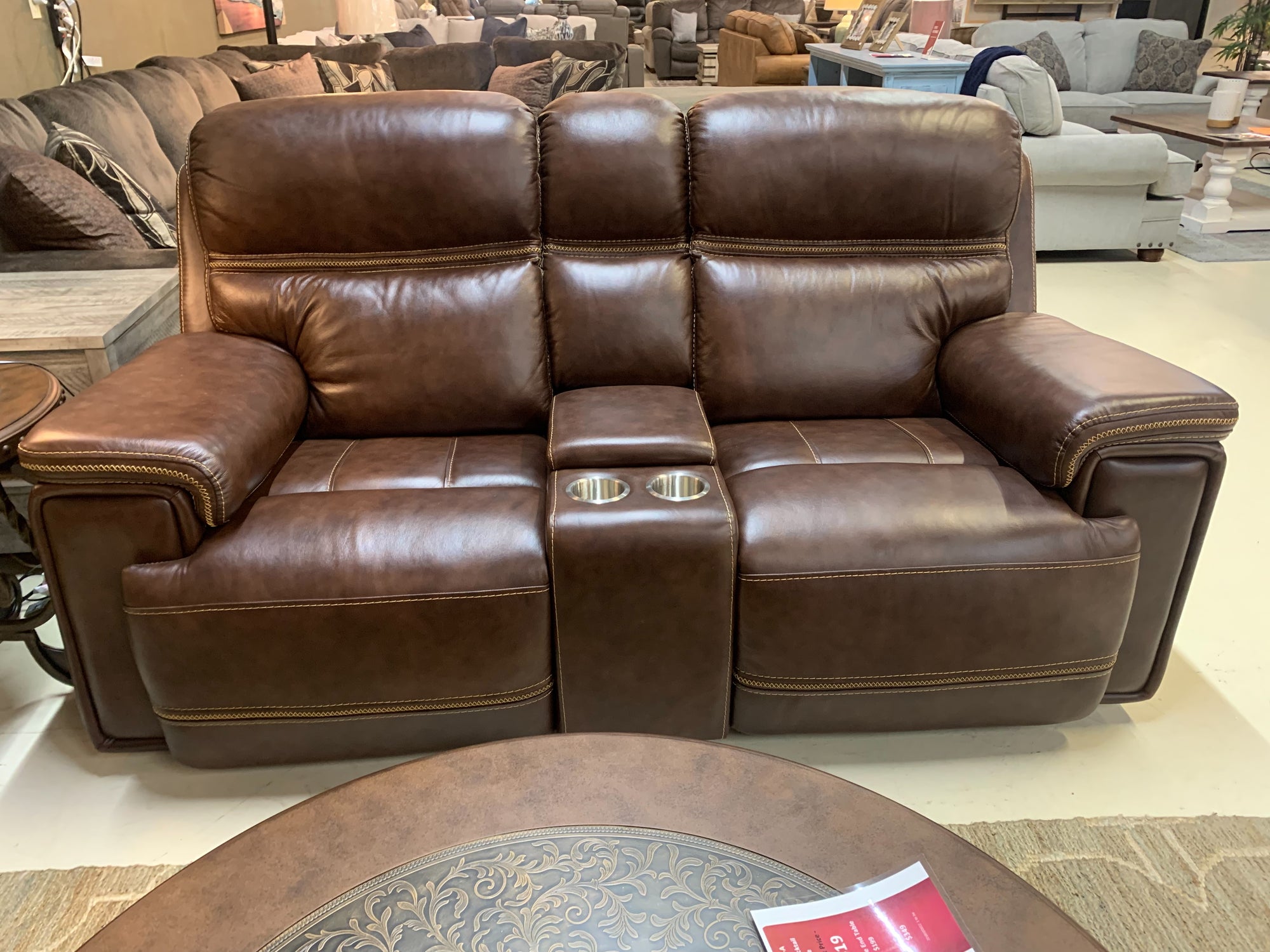 2770 FI-LI Power Recline Italian Leather Sofa and Loveseat