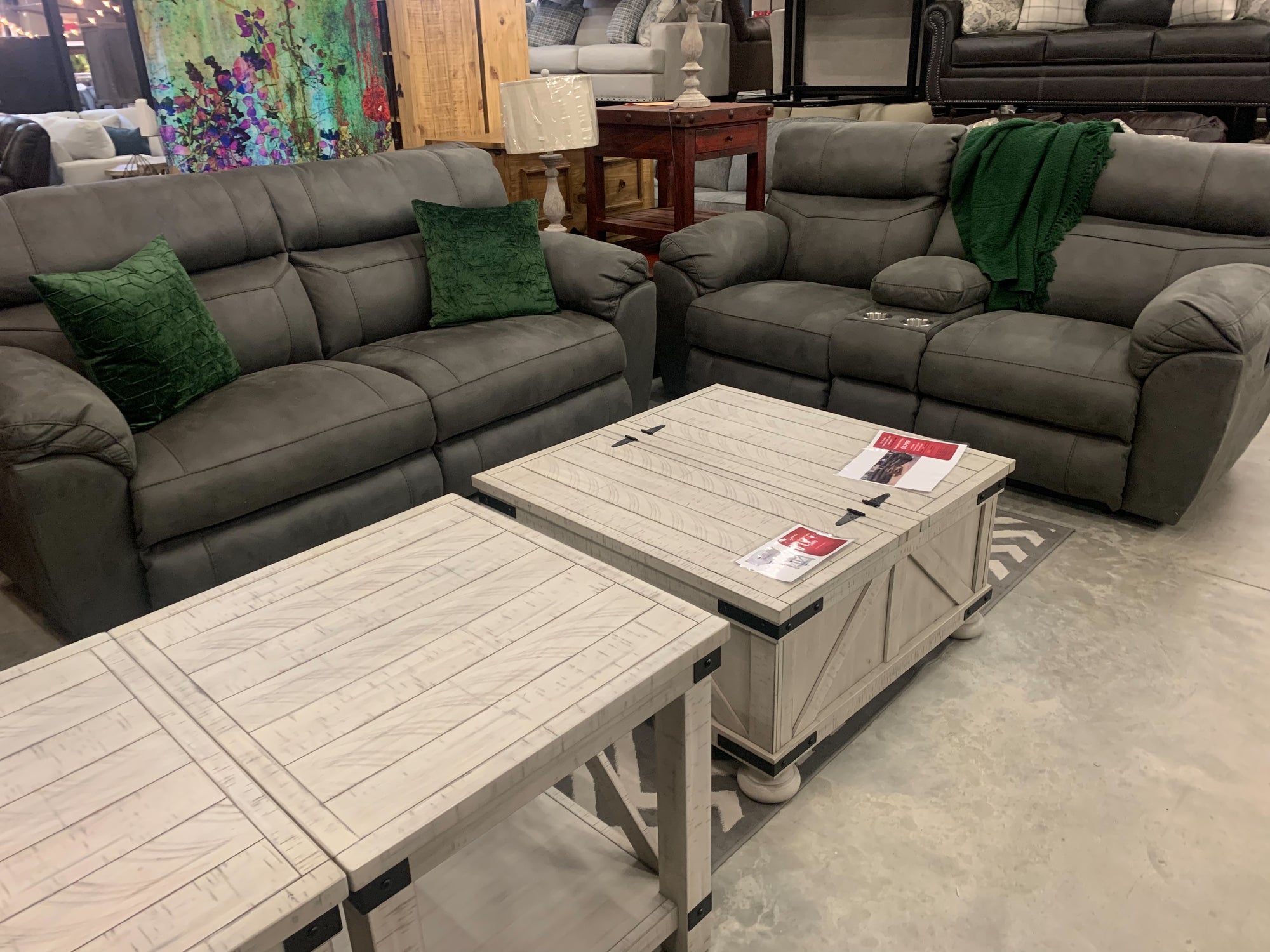 211 FI-CNJ Reclining Sofa and Loveseat