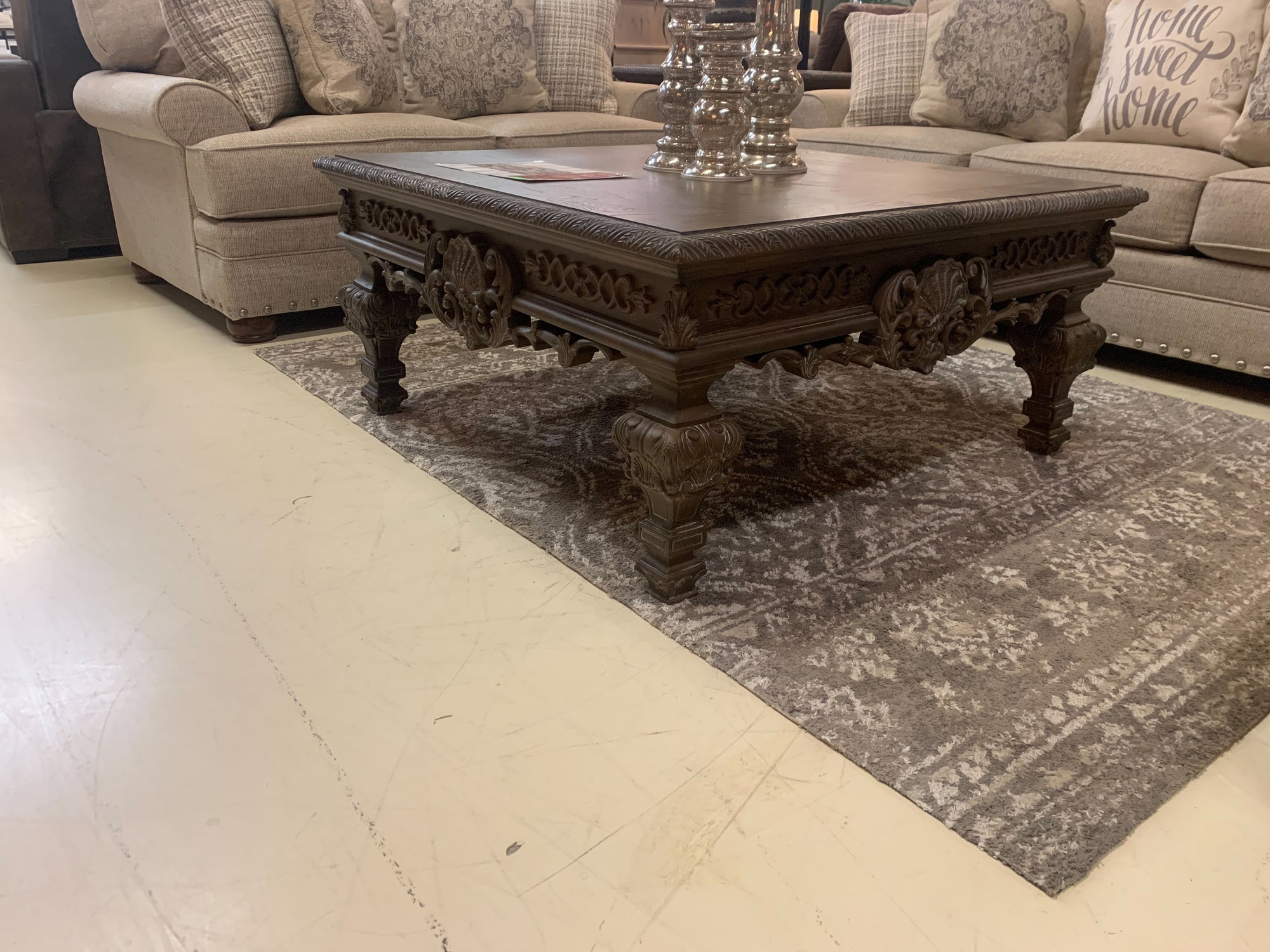 T914 FI-A Coffee Table and 2 End Tables CLEARANCE