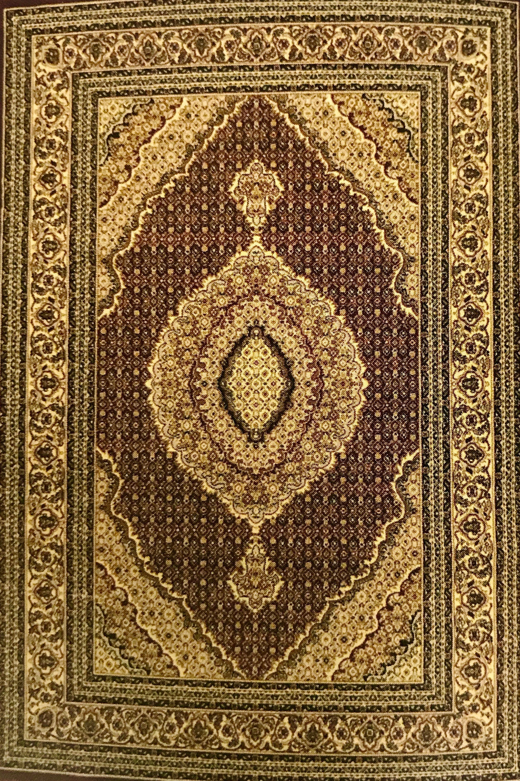 PT2568FIP Persian Cream Rug 5 x 7
