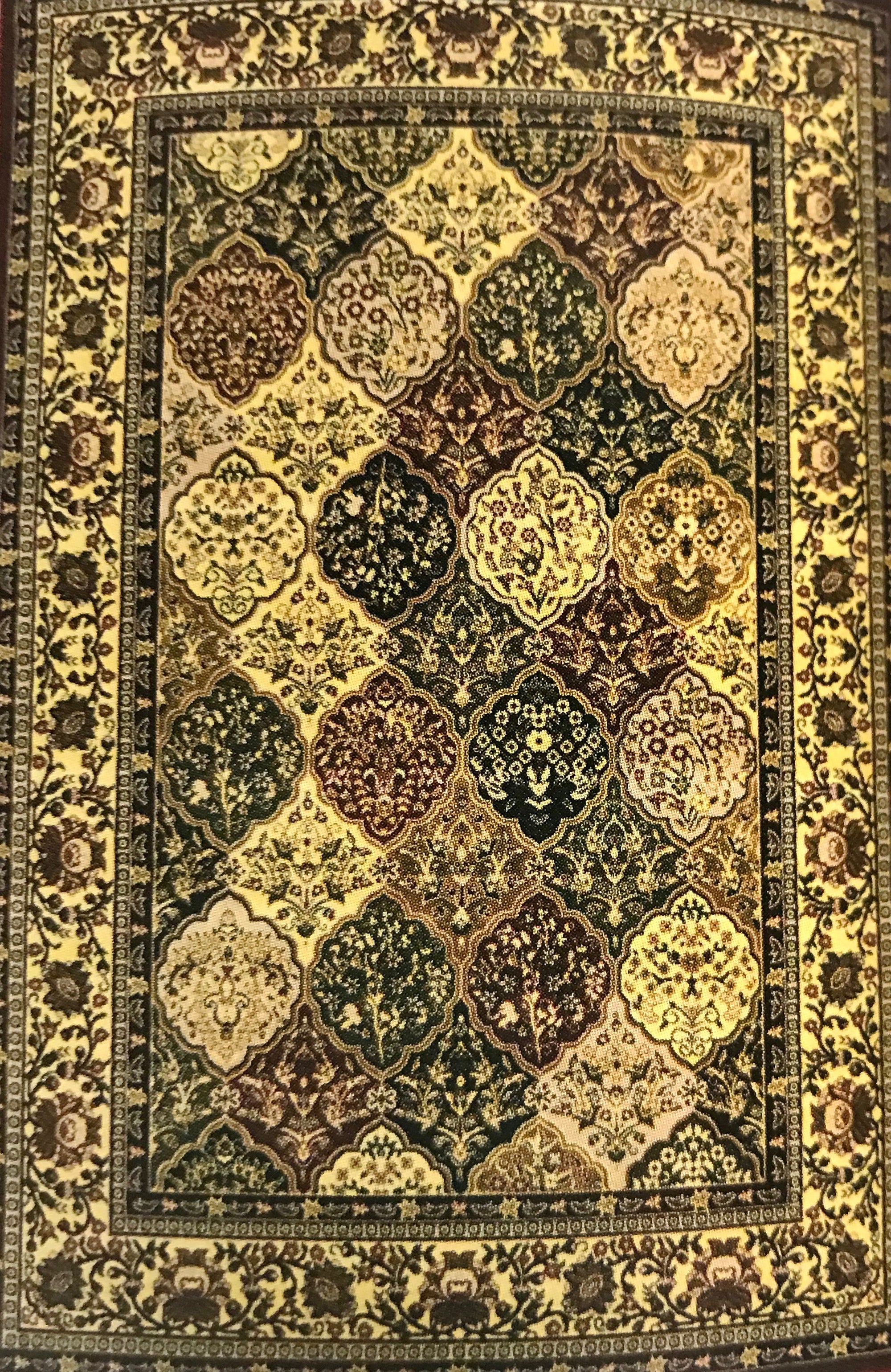 PT2968FIP Persian Multi Red and Cream Rug 5 x 7