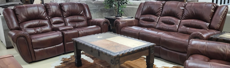 9306 FI-CHM Reclining Sofa and Loveseat