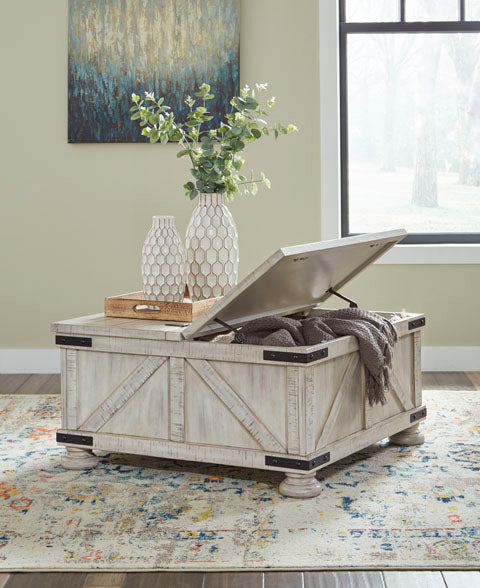 T030 FI-A Storage Cocktail Table