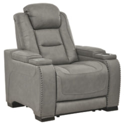 U964 FI-A Leather Reclining Sofa and Loveseat w/ PWR Adj. Headrest and Lumbar plus Wireless phone charger