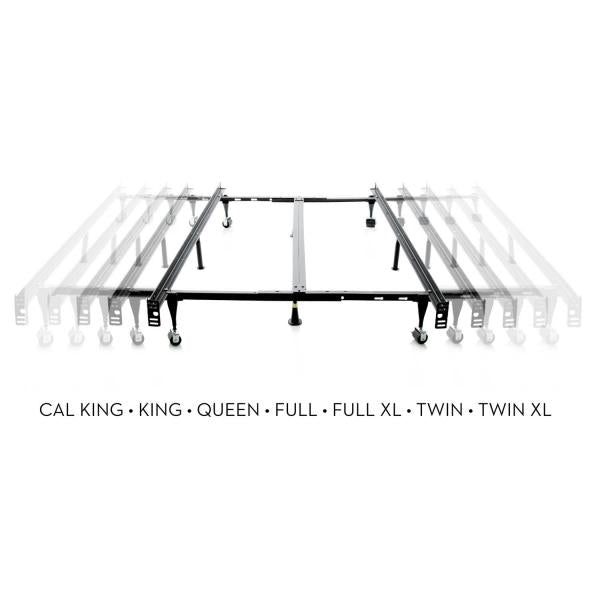 Universal Hollywood Metal Adj. Base Twin to Cali. King