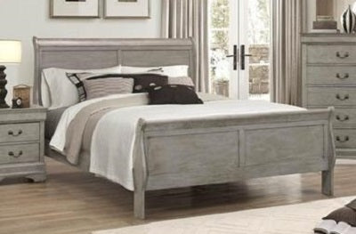 B4011 FI-CM Queen Sleigh Bed Set