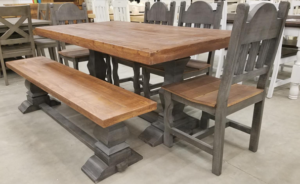 Don Col83Mes Cuco FI Dining Table with 8 Chairs