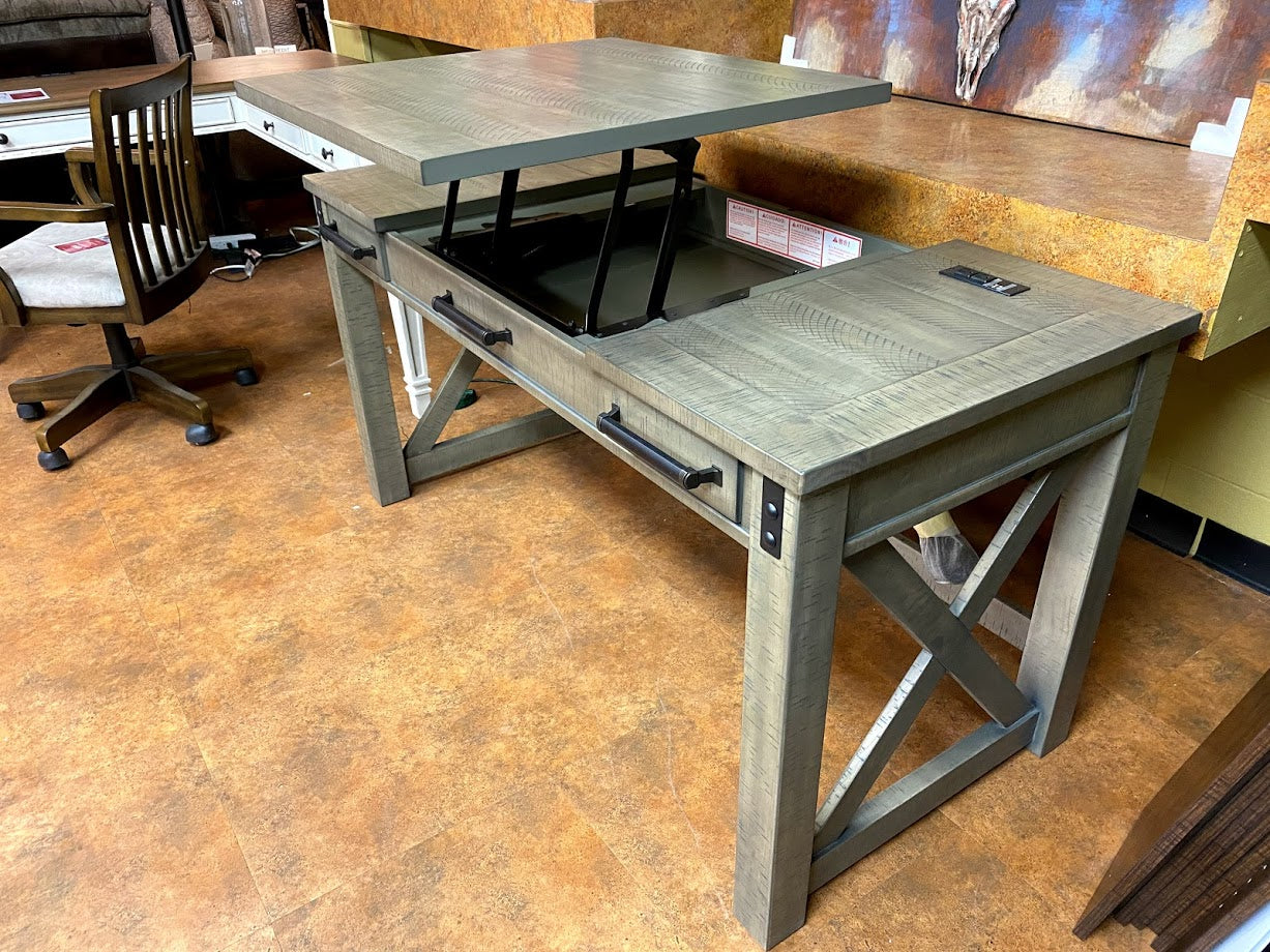 H948-65 FI-A Home Office Lift Top Desk