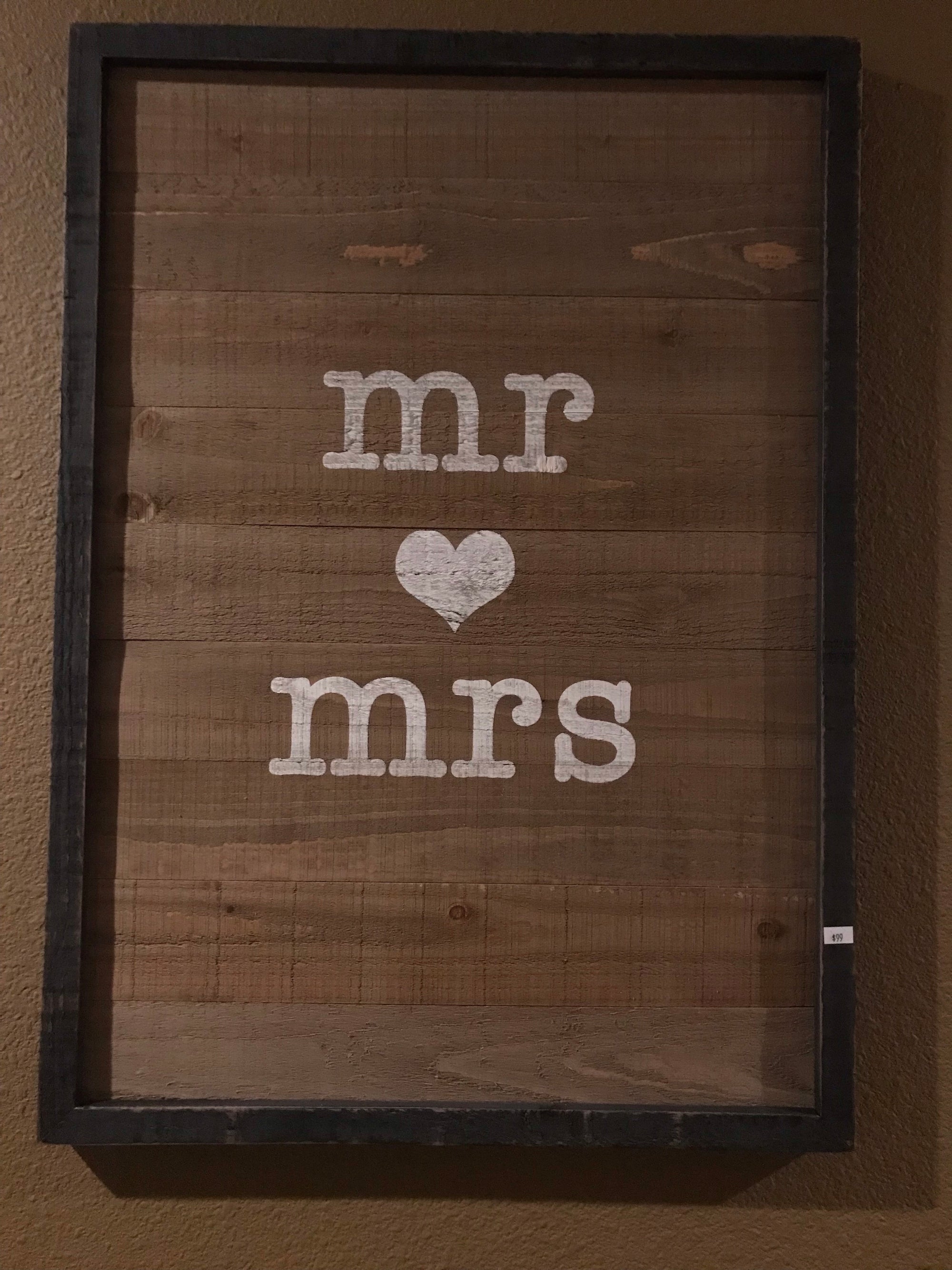 Mr & Mrs Wood Art