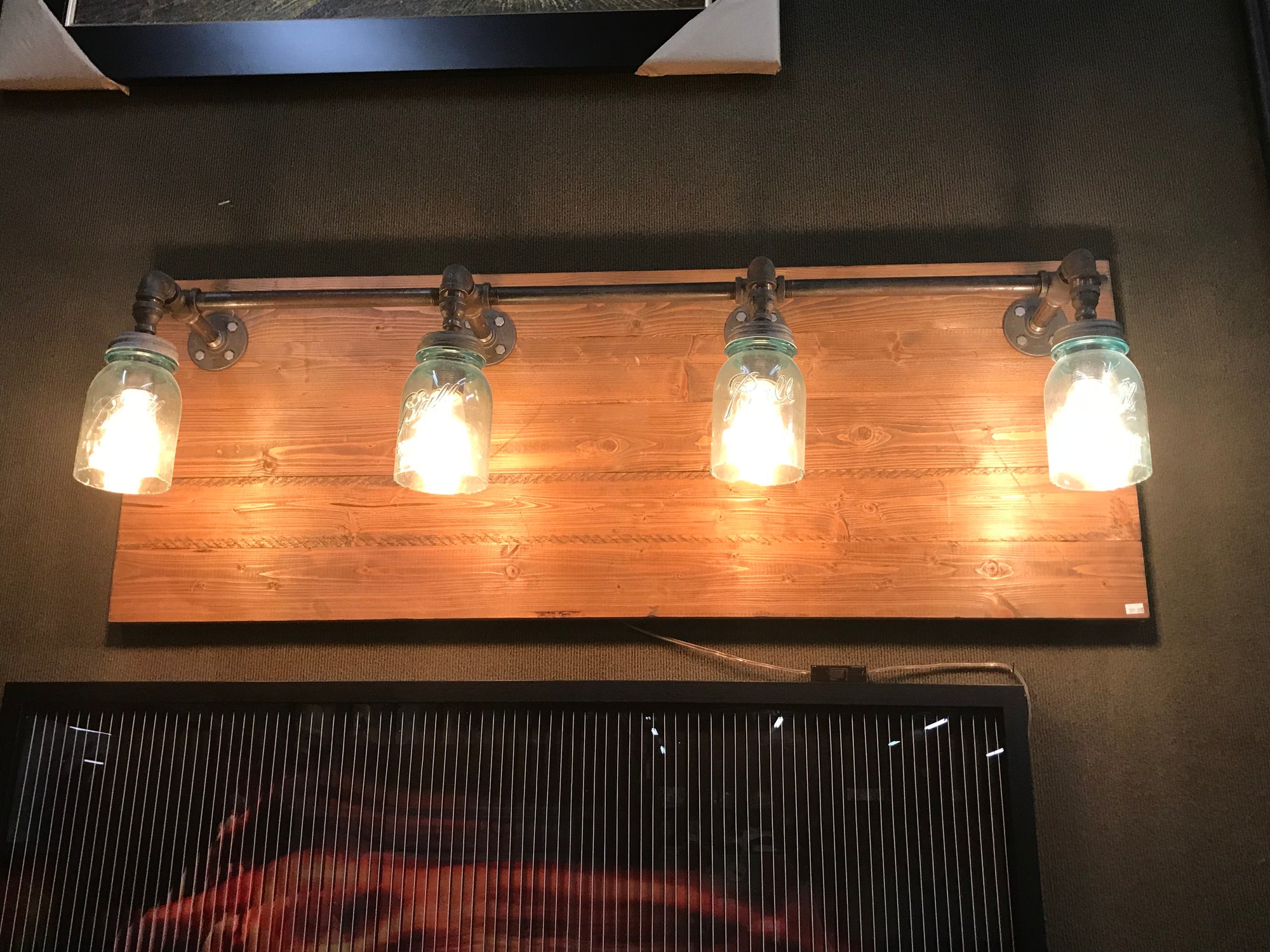 Mason Jar 4 Light